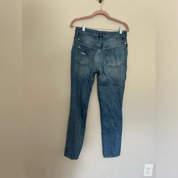 We the free free people embroidered fruit jeans - Picture 6 of 7